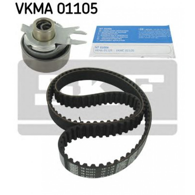 VKMA 01105 SKF Комплект (ремінь+ролики)